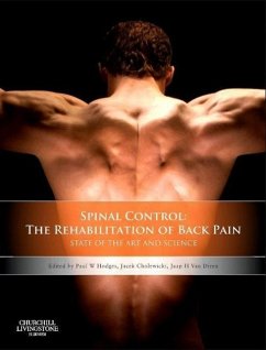 Cover Spinal Control: The Rehabilitation of Back Pain