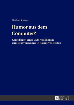 Humor aus dem Computer? - Springer, Matthias