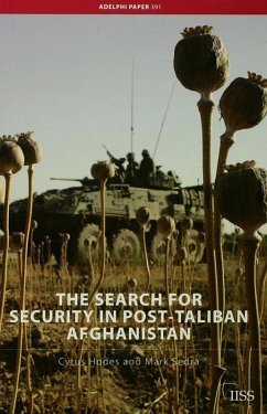 The Search for Security in Post-Taliban Afghanistan (eBook, PDF) - Hodes, Cyrus; Sedra, Mark