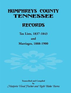 Cover Humphreys County, Tennessee Records