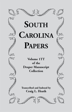 South Carolina Papers - Heath, Craig L.