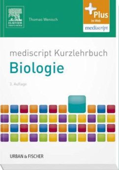 Cover mediscript Kurzlehrbuch Biologie