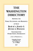 The Directory of Washington, D.C. - 1827
