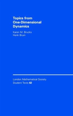 Topics from One-Dimensional Dynamics (eBook, PDF) - Brucks, Karen M.