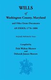 Wills of Washington County, Maryland 1776-1890