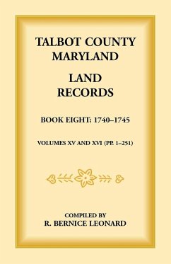 Talbot County, Maryland Land Records - Leonard, Bernice