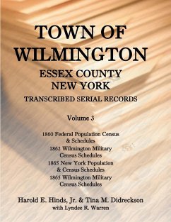 Town of Wilmington, Essex County, New York, Transcribed Serial Records, Volume 3 - Hinds, Harold E.; Hinds, Jr. Harold E.; Didreckson, Tina