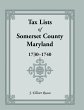 Tax Lists of Somerset County, Maryland,... - Bild 1
