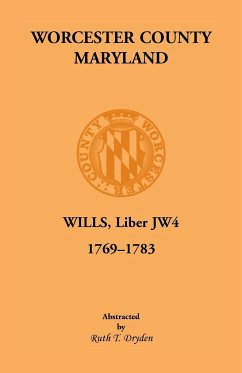 Worcester Will Books, Liber JW4, 1769-1783 - Dryden, Ruth T