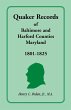 Quaker Records of Baltimore and Harford... - Bild 1