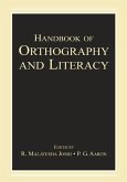 Handbook of Orthography and Literacy (eBook, ePUB)