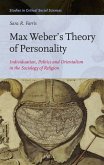 Max Weber's Theory of Personality: Individuation, Politics and Orientalism in the Sociology of Religion