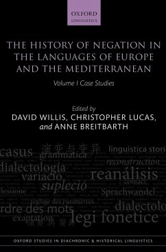 The History of Negation in the Languages of Europe and the Mediterranean (eBook, PDF)