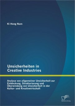 Unsicherheiten in Creative Industries: Analyse von allgemeiner Unsicherheit zur Entdeckung, Strukturierung und Überwindung von Unsicherheit in der Kultur- und Kreativwirtschaft - Nam, Ki H.