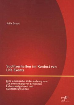 Suchtverhalten im Kontext von Life Events: Eine empirische Untersuchung zum Zusammenhang von kritischen Lebensereignissen und Suchterkrankungen - Groos, Julia