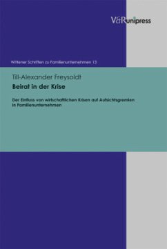 Beirat in der Krise - Freysoldt, Till-Alexander