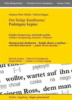 Der listige Kaufmann/ Podstepny kupiec -- - Ragan, Sylwia;Hebel, Johann Peter