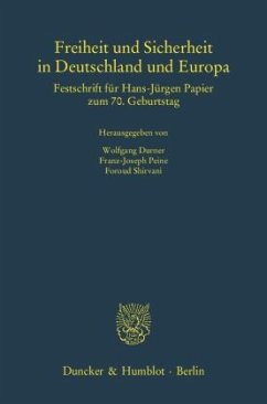 Cover Freiheit und Sicherheit in Deutschland und Europa