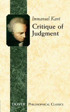 Critique of Judgment (eBook, ePUB) - Kant, Immanuel