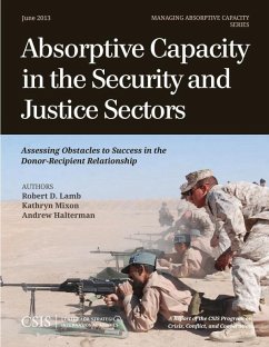 Cover Absorptive Capacity in the Security and Justice Sectors (eBook, ePUB)