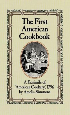 The First American Cookbook (eBook, ePUB) - Simmons, Amelia