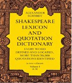 Shakespeare Lexicon and Quotation Dictionary, Vol. 1 (eBook, ePUB)