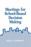 Meetings for School-Based Decision Making (eBook, ePUB)