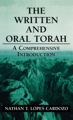 The Written and Oral Torah (eBook, ePUB) - Cardozo, Nathan T. Lopes