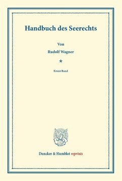 Handbuch des Seerechts - Wagner, Rudolf