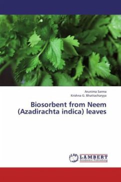 Biosorbent from Neem (Azadirachta indica) leaves
