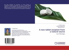 A new tablet excipient from a natural source