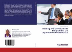 Training And Development Programmes On Organisational Perfomance