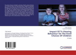 Impact Of Tv Viewing Behaviour On The Food Choices Of Children