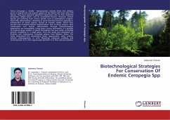 Biotechnological Strategies For Conservation Of Endemic Ceropegia Spp - Chavan, Jaykumar