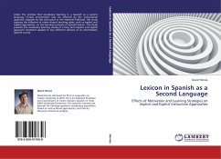 Lexicon in Spanish as a Second Language