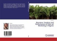 Structure, Conduct and Performance of Palm oil Marketing in Nigeria