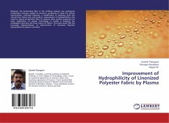 Improvement of Hydrophilicity of Linenized Polyester Fabric by Plasma