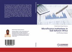 Cover Microfinance Institutions in Sub-Saharan Africa
