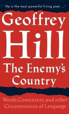 The Enemy's Country - Hill, Geoffrey; Hill