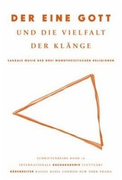 Der eine Gott und die Vielfalt der Klänge Cover Der eine Gott und die Vielfalt der Klänge