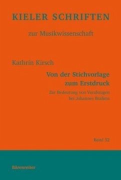 Cover Von der Stichvorlage zum Erstdruck