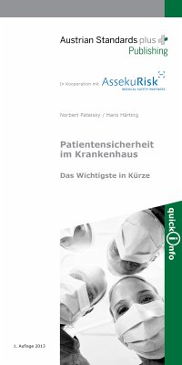 Patientensicherheit im Krankenhaus (eBook, ePUB) - Pateisky, Norbert; Härting, Hans