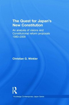 The Quest for Japan's New Constitution - Winkler, Christian G