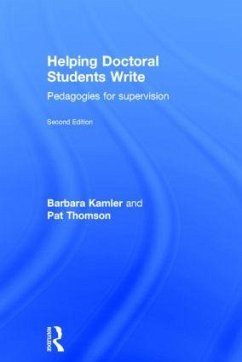 Helping Doctoral Students Write - Kamler, Barbara; Thomson, Pat