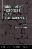 Formulating Responses in an Egalitarian Age (eBook, ePUB) Formulating Responses in an Egalitarian Age (eBook, ePUB)