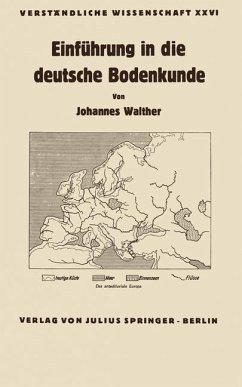 Einführung in die deutsche Bodenkunde - Walther, Johannes;Walther, Johannes