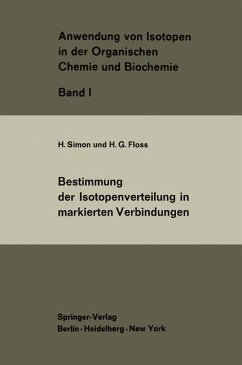 Bestimmung der Isotopenverteilung in markierten Verbindungen - Simon, H.;Floss, H.G.