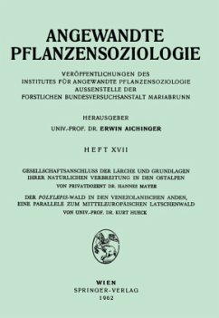 Gesellschaftsanschluss der Lärche und Grundlagen ihrer Natürlichen Verbreitung in den Ostalpen, Der Polylepsis-Wal in den Venezolanischen Anden, eine Parallele zum Mitteleurpäischen Latschenwald - Mayer, Hannes; Hueck, Kurt