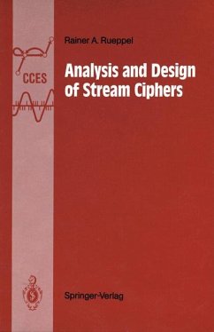 Analysis and Design of Stream Ciphers - Rueppel, Rainer A.