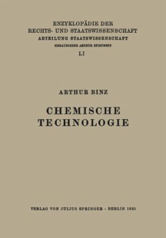 Chemische Technologie - Binz, Arthur